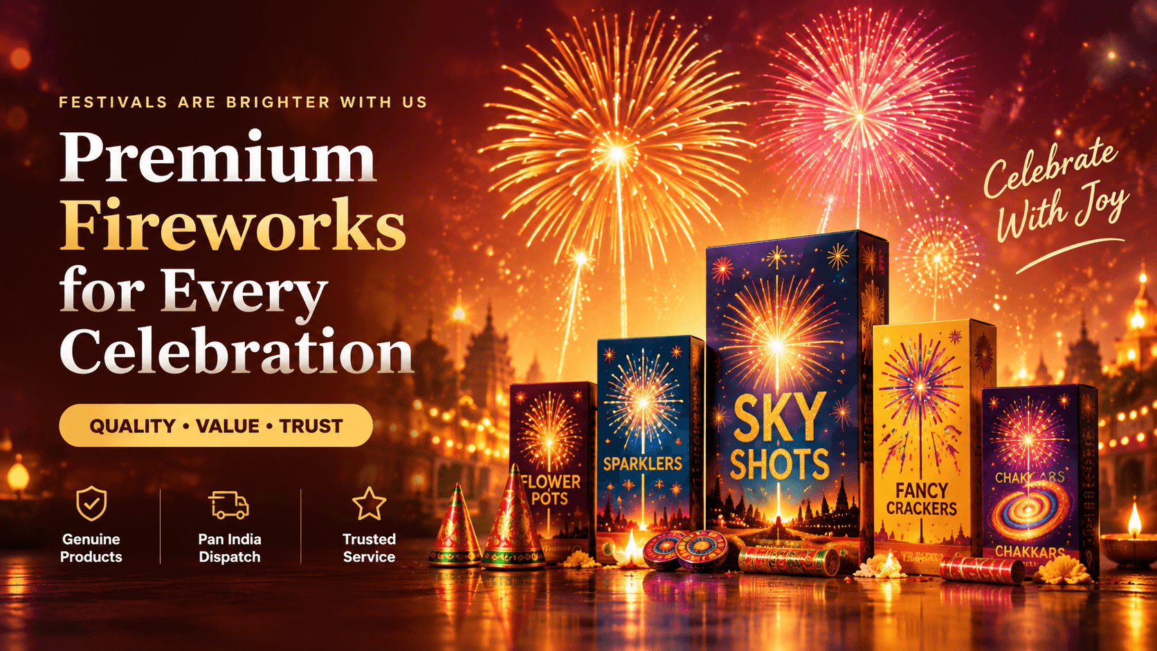 Premium Fireworks for Every Celebration